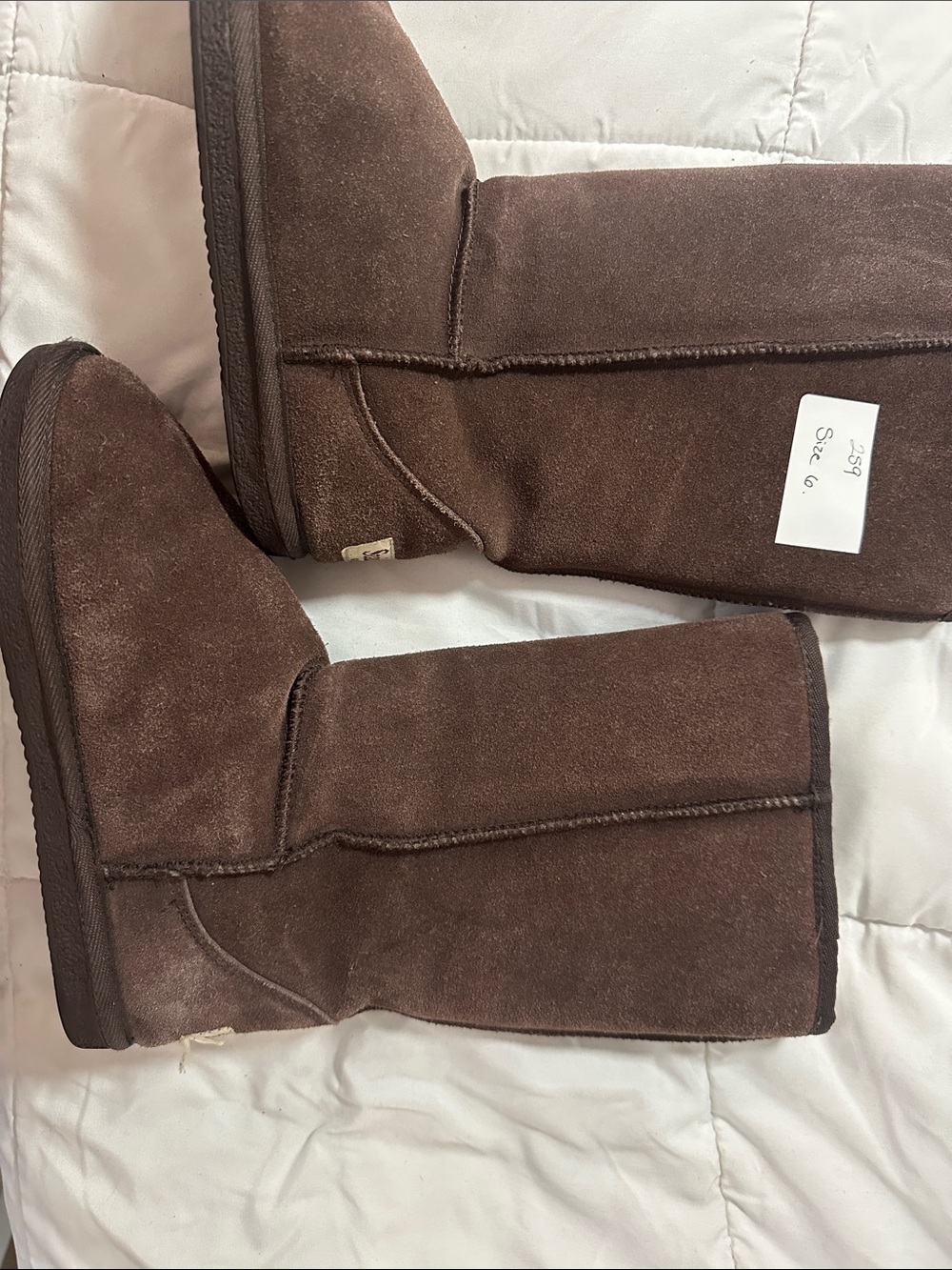 Staheekum Brown Suede Boots #259